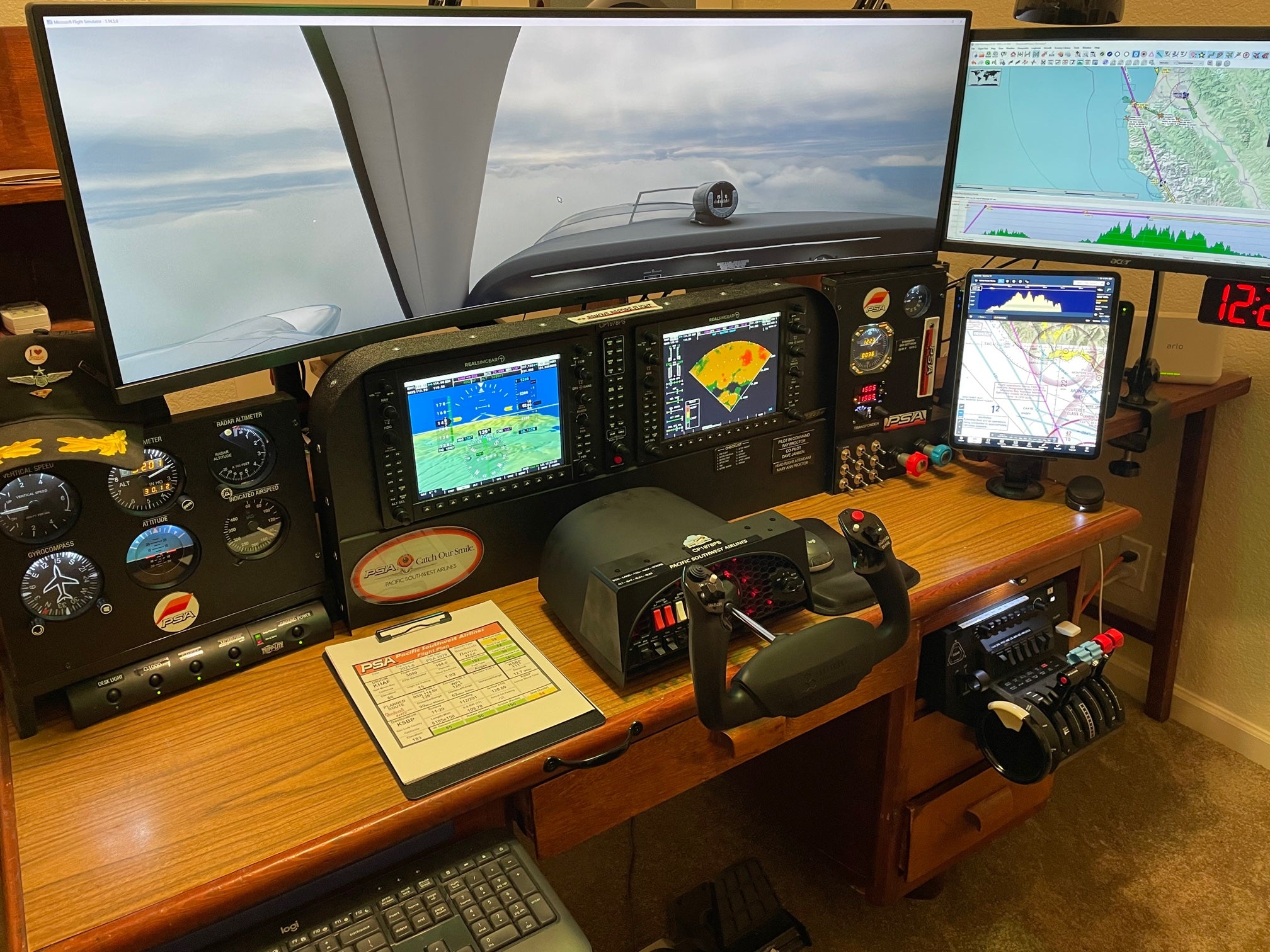 Best Flight Simulators & Equipment Setup Money Can Buy (Training) 