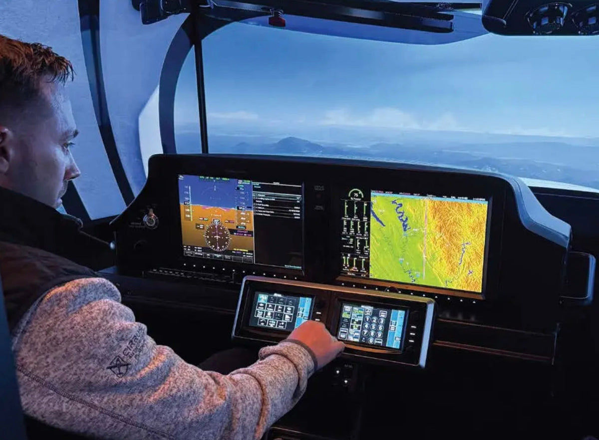 RealSimGear Returns to FLYING Magazine: Cirrus Mission Ready on the SR7x Pro