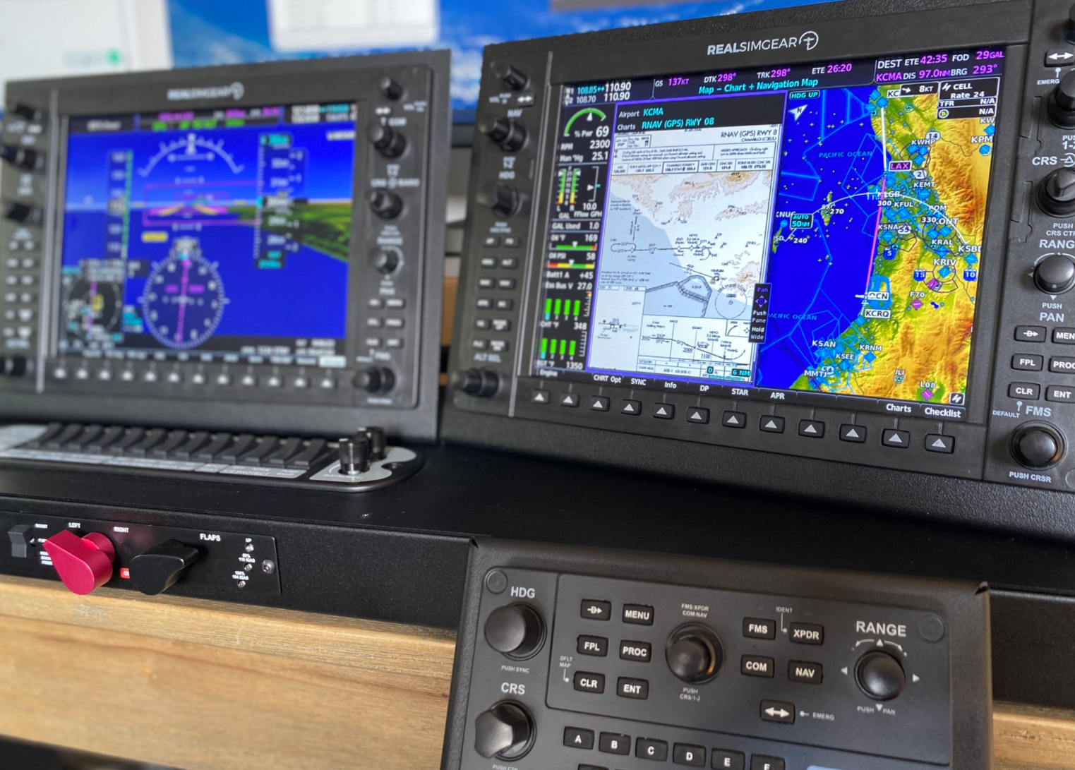 RealSimGear Products Now Compatible with Garmin Trainer