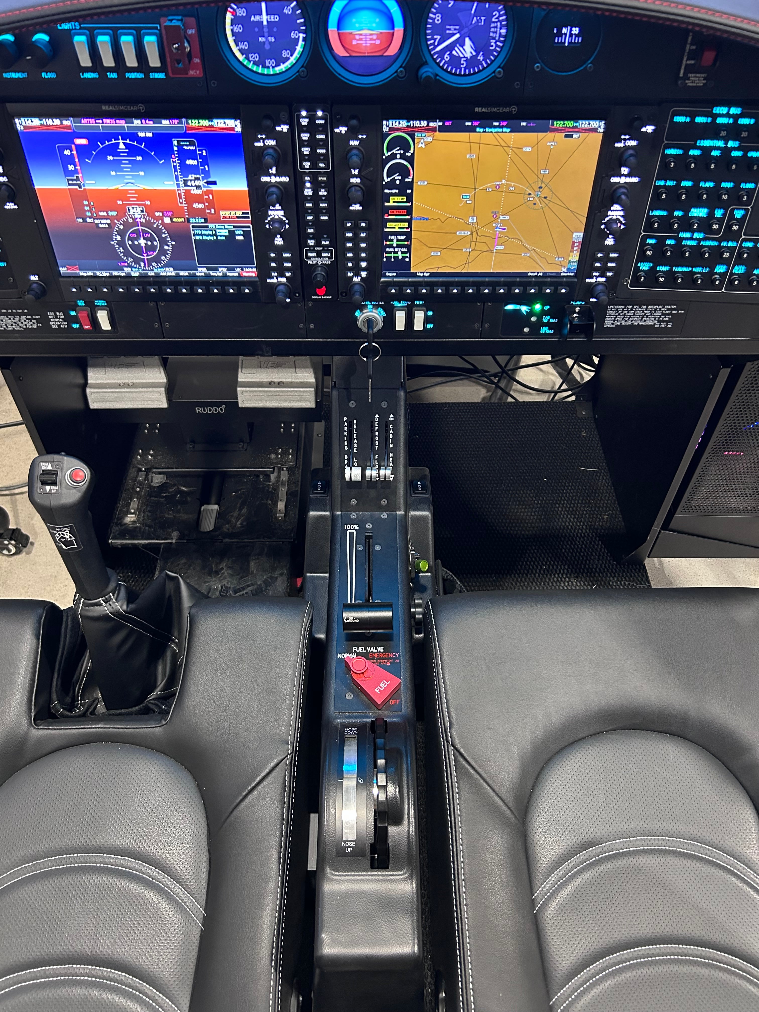 RealSimGear Certified Pre-Owned DAx System, Dual Seat, Single Control