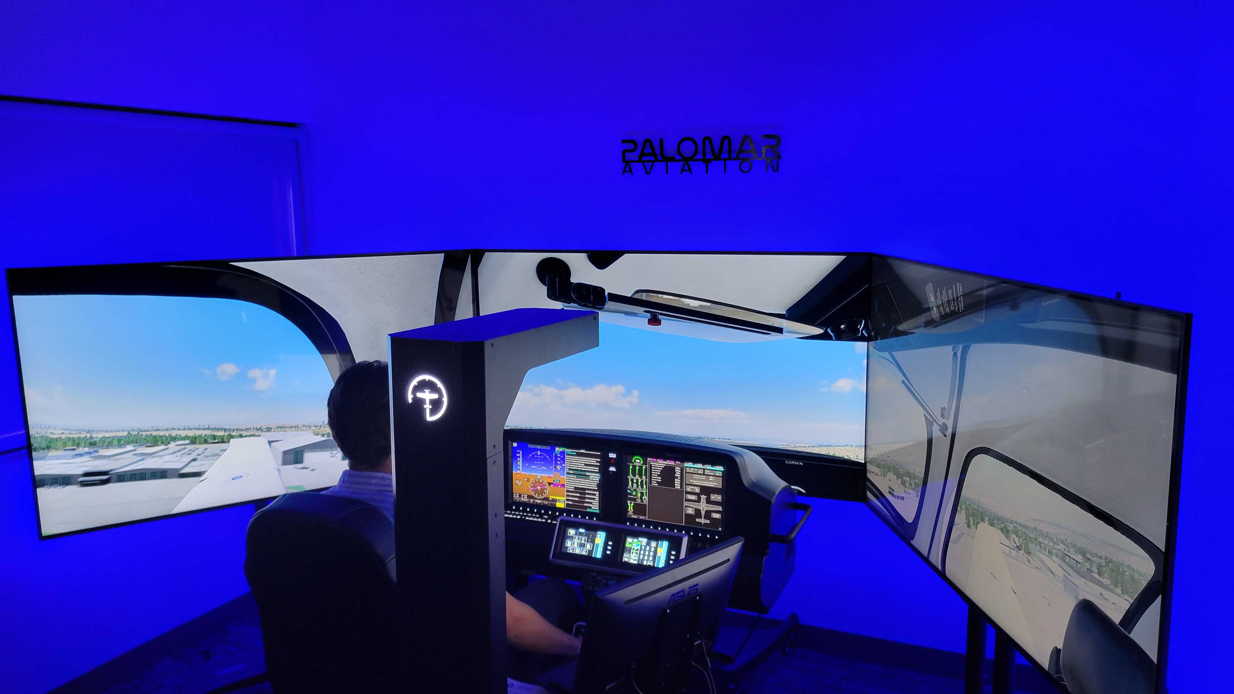 How Palomar Aviation Uses the RealSimGear SR7x AATD to Train Safer, More Proficient Pilots