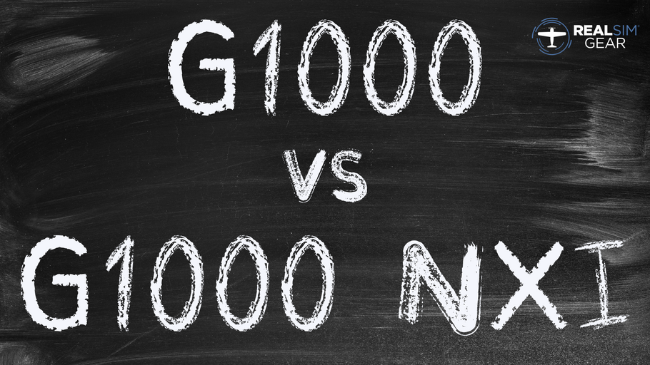 G1000 vs. G1000 NXI: What's the Difference between the Garmin and the RealSimGear Avionics?