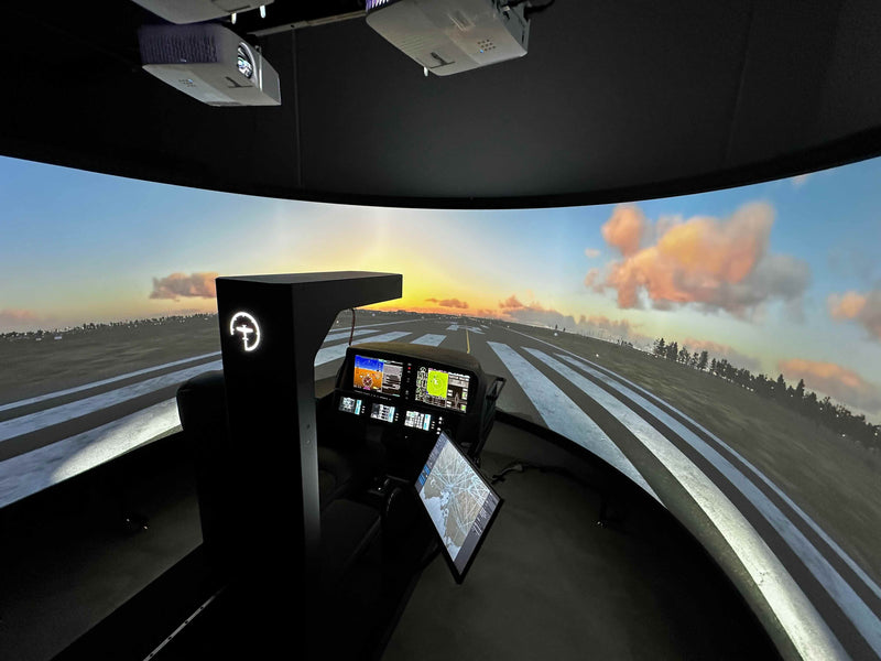 Why Wrap-Around Projection Changes Everything for Flight Simulators