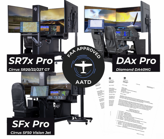RealSimGear Achieves FAA AATD Approval for Three Professional-Grade Flight Simulators