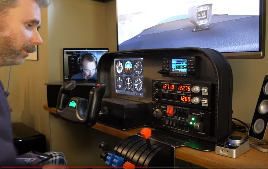 New FlightChops video featuring RealSimGear GNS430