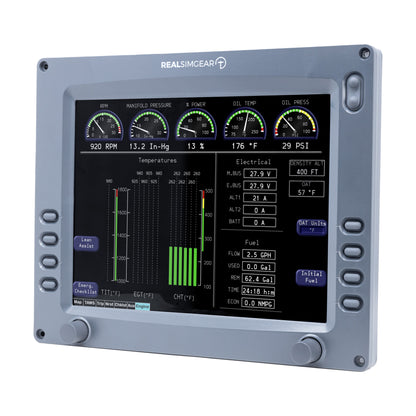 RealSimGear Avidyne Entegra PFD/MFD Module