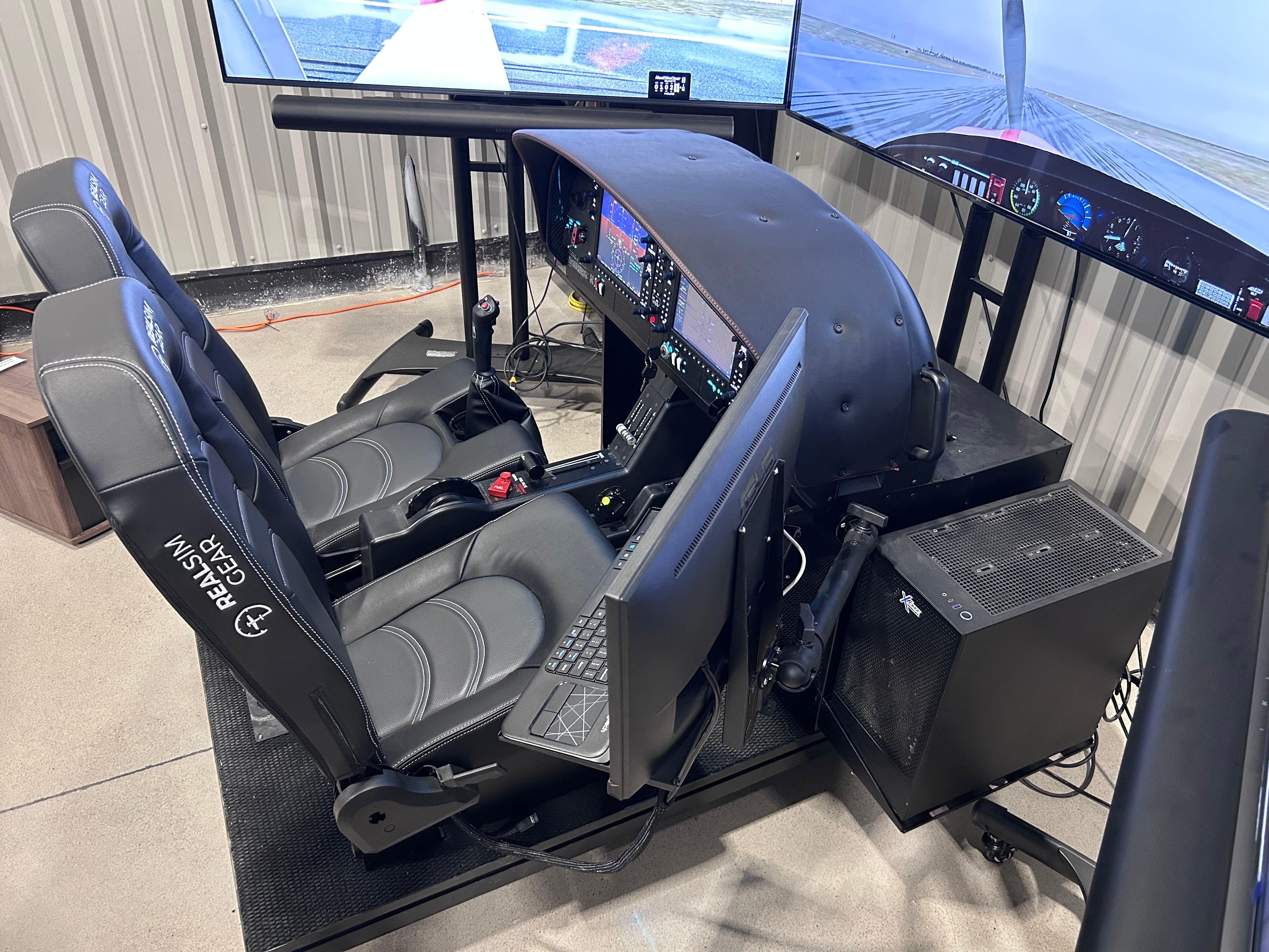RealSimGear Certified Pre-Owned DAx System, Dual Seat, Single Control