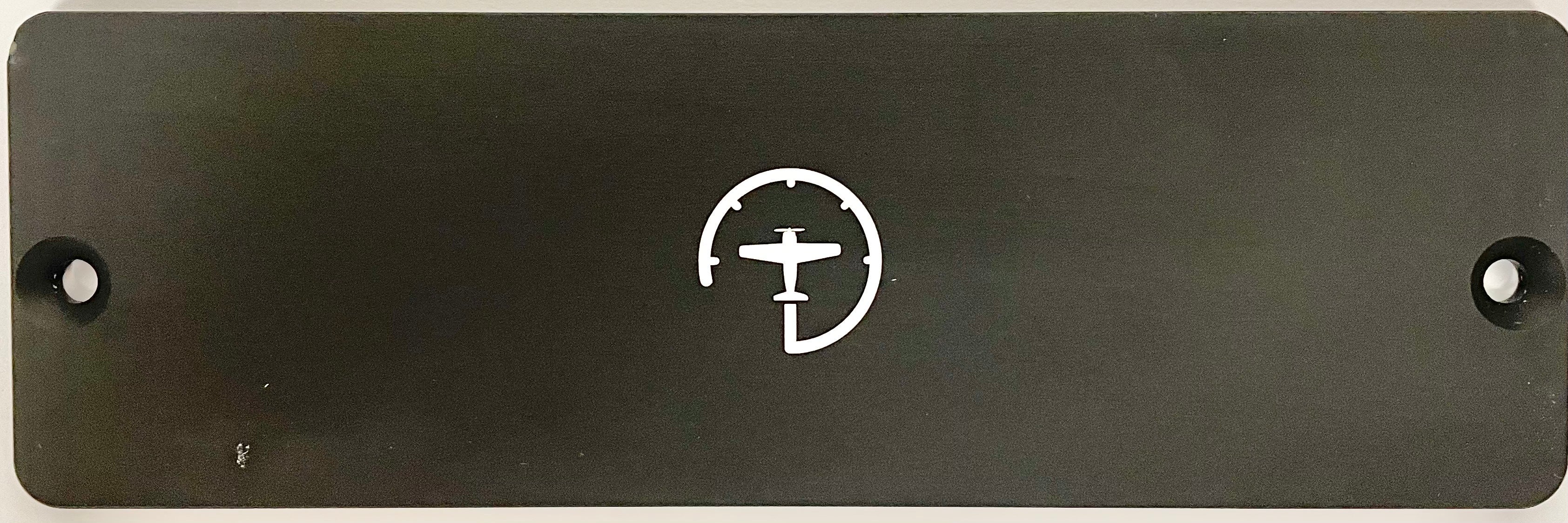 RSG GCU Logo Plate - Perspective