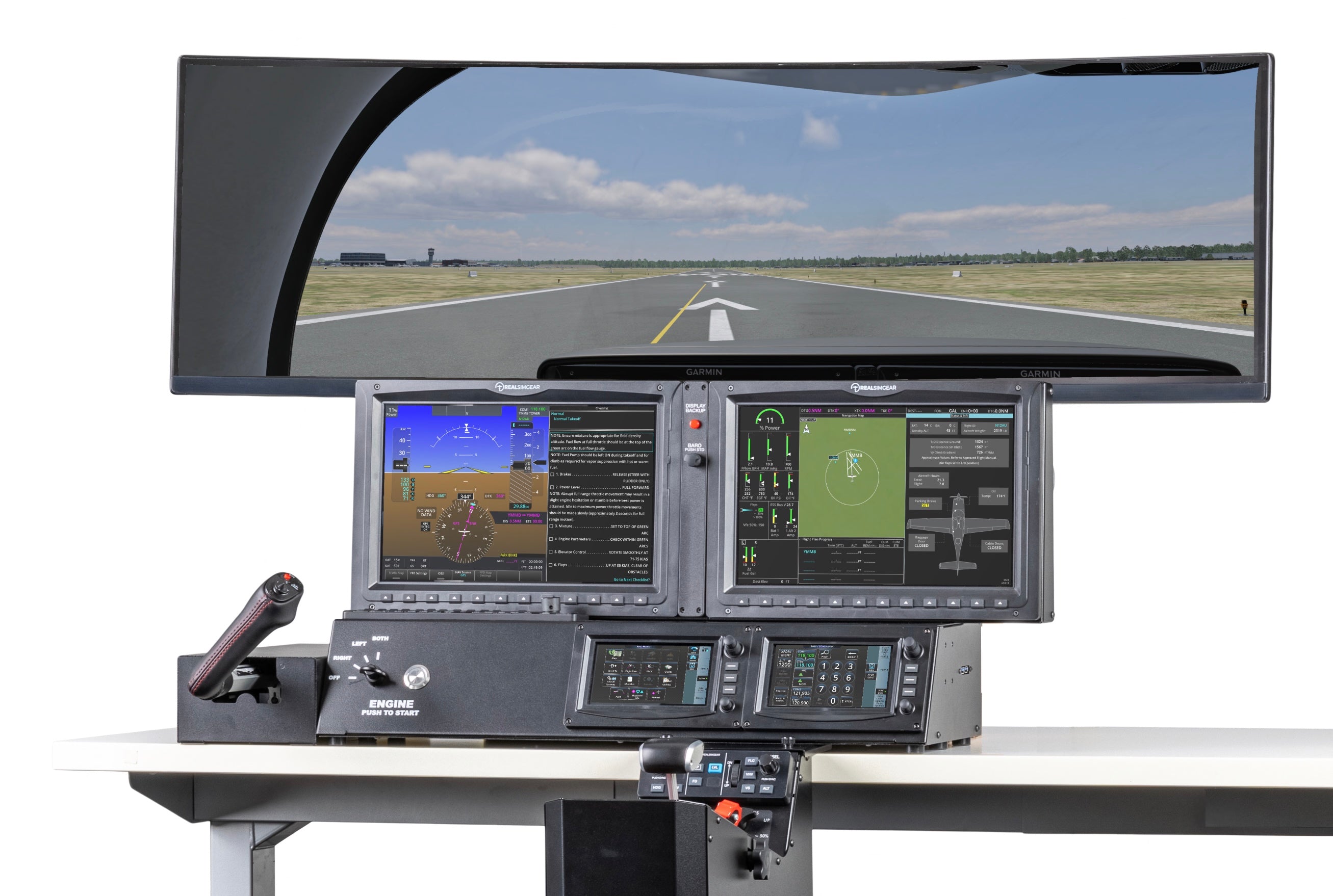 SR7x Desktop Package – RealSimGear.com
