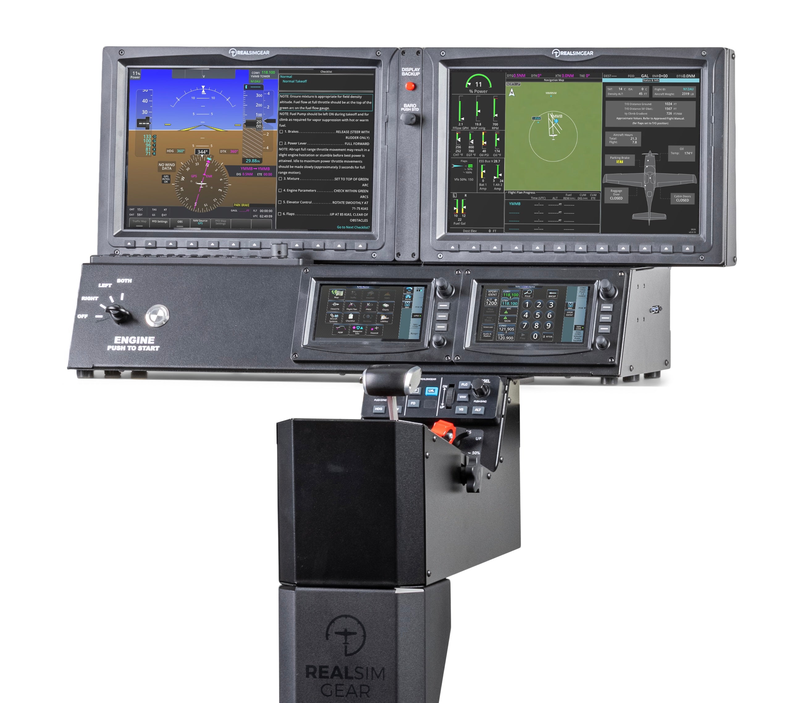 SR7x Desktop Package – RealSimGear.com