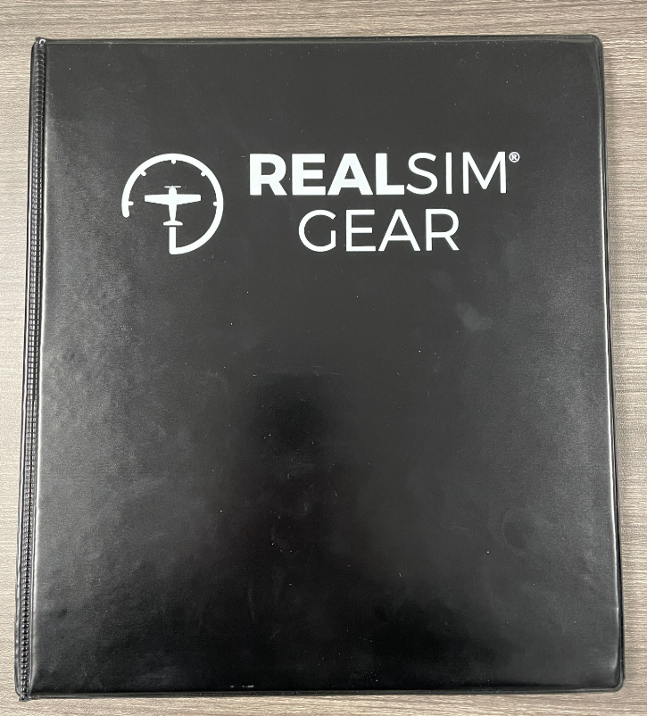 RealSimGear FAA Certification Binder and Document Package - AATD