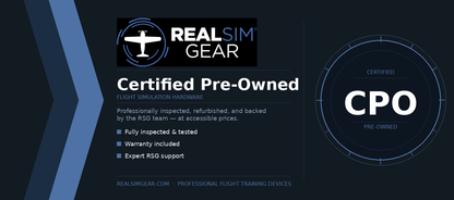 RealSimGear Certified Pre-Owned SRx System, G3