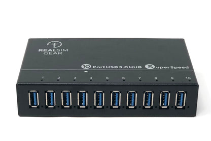 RealSimGear 10 Port USB3 Hub