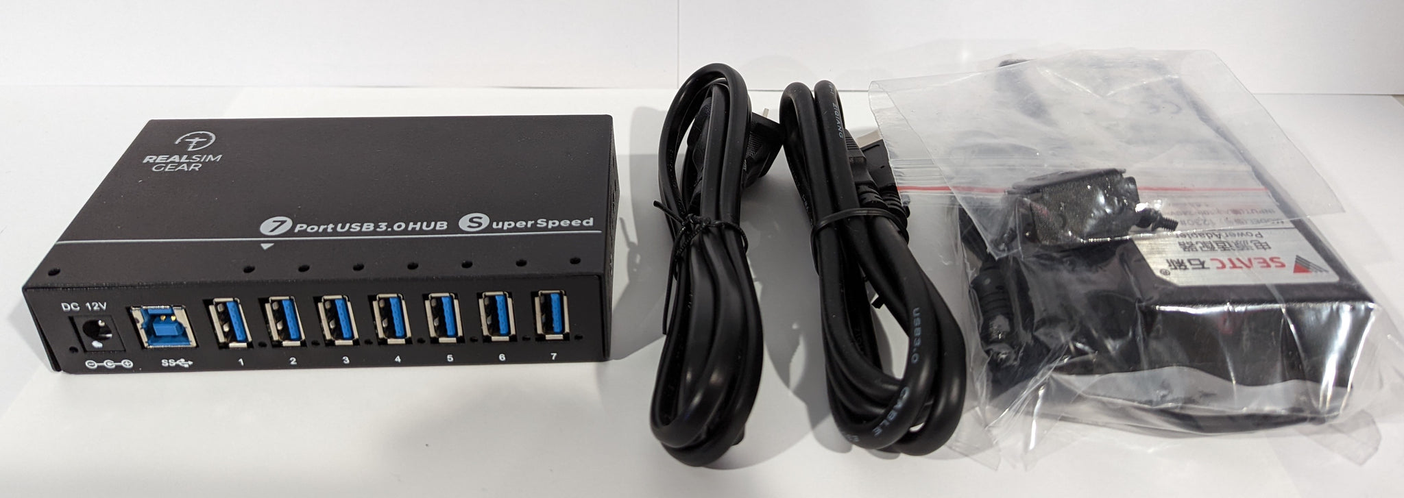 RealSimGear 10 Port USB3 Hub