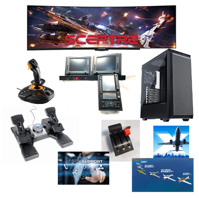 RealSimGear Cirrus Console - Full System Package – RealSimGear.com