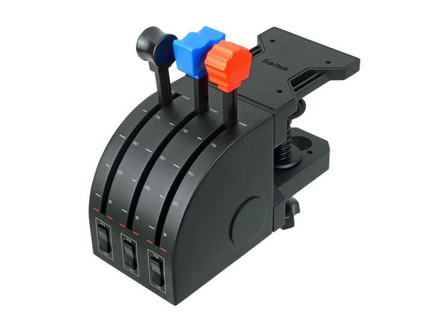 その他 Logitech G Saitek PRO Flight Throttle Logitech G Flight Simulator Throttle Quadrant for Multi